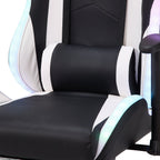 Ergonomic Gaming Chair with RGB Light & Massage Lumbar