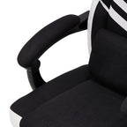 Height-Adjustable Ergonomic Reclining Gaming Chair with Massage Lumbar Support & Footrest