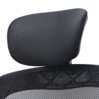 Ergonomic Mesh Office Chair with Adjustable Headrest & 15° Tilt Recline