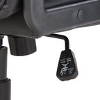 Height-Adjustable Reclining Office Chair