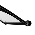 Outdoor Door Canopy Window Awning with Drainage Channel