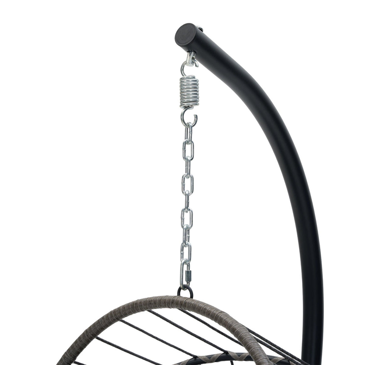 Swing Hanging Egg Chair with Cushion and Headrest
