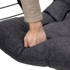 Swing Hanging Egg Chair with Cushion and Headrest