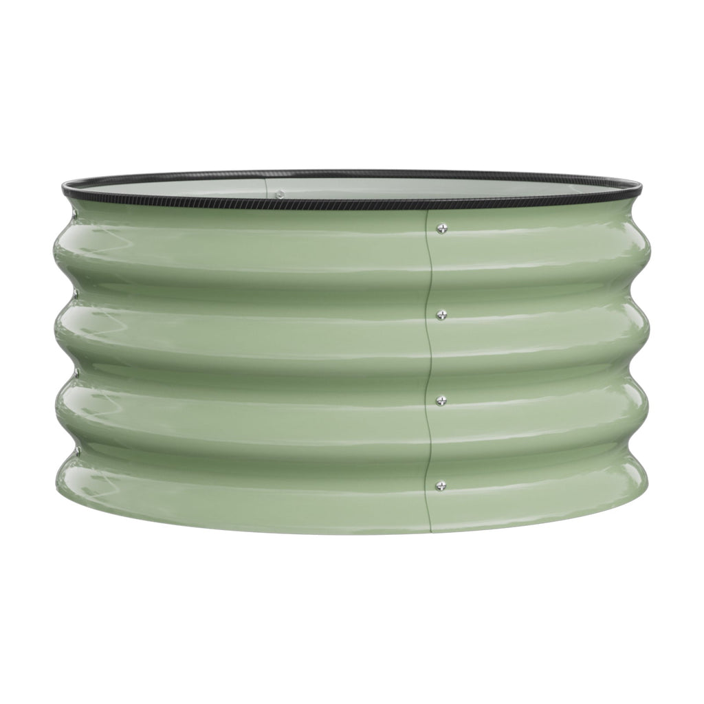 Round Metal Raised Garden Bed