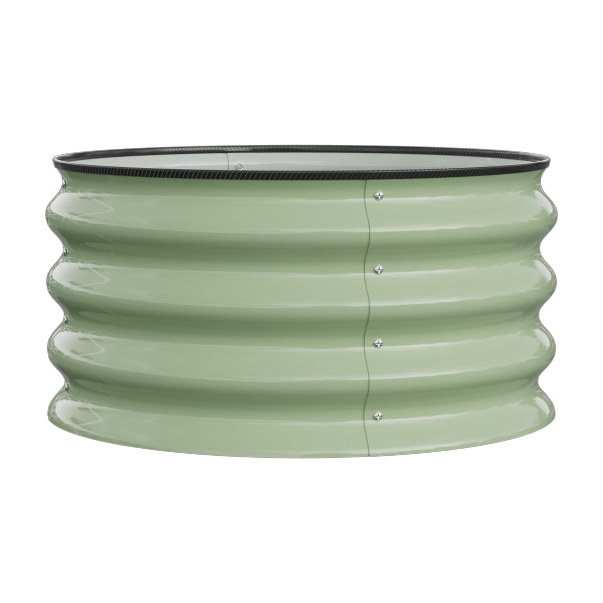 Round Metal Raised Garden Bed