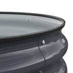 Round Metal Raised Garden Bed