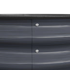 Round Metal Raised Garden Bed