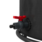 Portable Rain Barrel with Castors