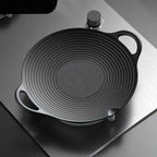 Pre-Seasoned Round Cast Iron Grill Pan