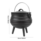 Cast Iron Cauldron with Lid