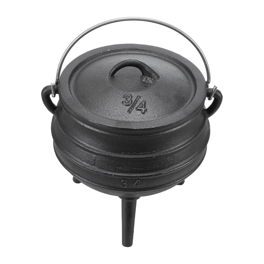 Cast Iron Cauldron with Lid