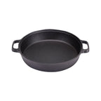 Deep Pre-Seasoned Cast Iron Skillet with Dual Handles