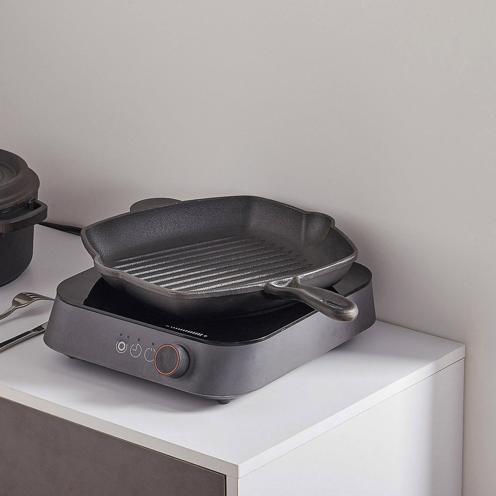 Cast Iron Frying Pan with Handles