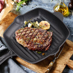 Cast Iron Frying Pan with Handles