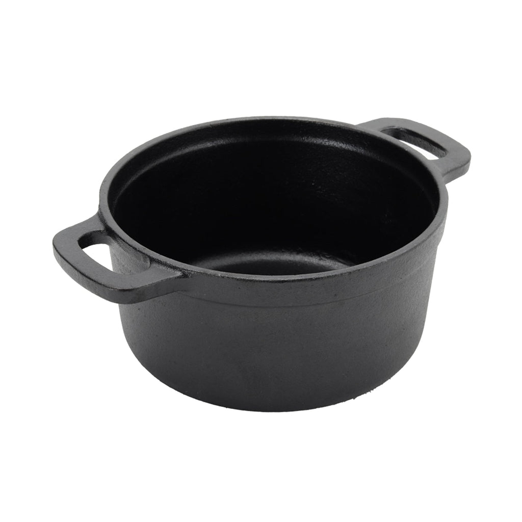 1L Pre-Seasoned Cast Iron Dutch Oven with Lid