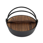 4L Cast Iron Nabe Pot with Double Handles