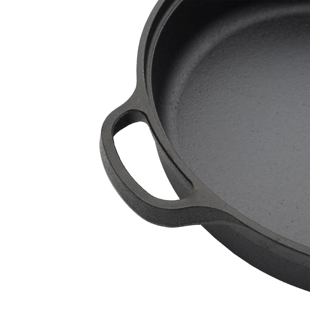 Pre-Seasoned Cast Iron Skillet with Dual Handles