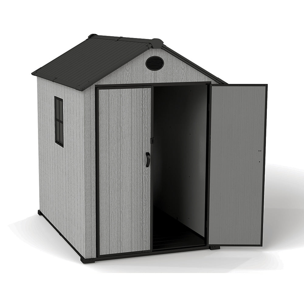 Plastic Garden Storage Shed with Apex Roof