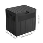 126L Waterproof Plastic Storage Box with a Padlock
