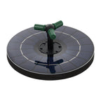 Floating Solar Fountain with Interchangeable Spray Heads