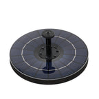 Floating Solar Fountain with Interchangeable Spray Heads