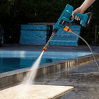 Electric Handheld Pressure Washer Cleaner with 2 Batteries