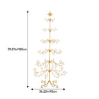 Garden Sanctuary 180cm Christmas ornament display stand with star top, perfect for holiday decorations and festive ornament display.