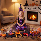 Halloween 3D Witch Hat Headbands