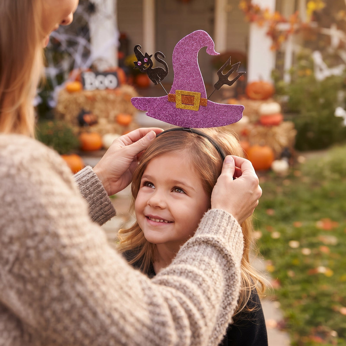 Halloween 3D Witch Hat Headbands