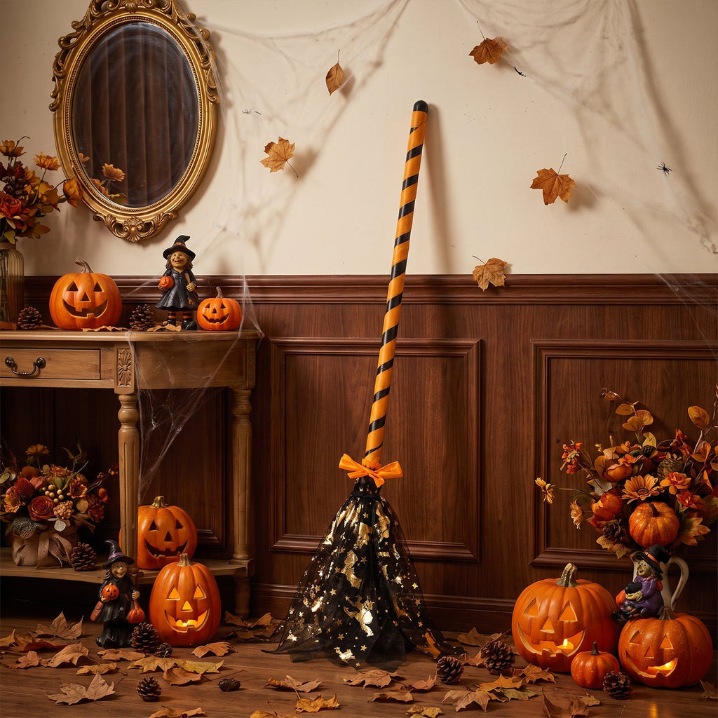 Halloween Witch Broom