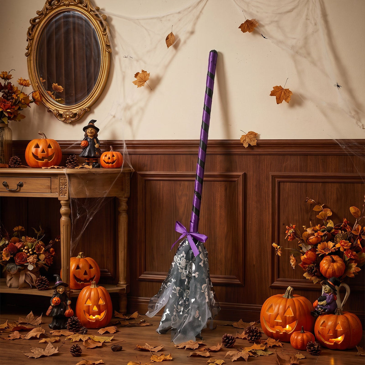 Halloween Witch Broom