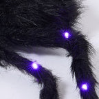 Giant Halloween Spider Decoration with 7m Web