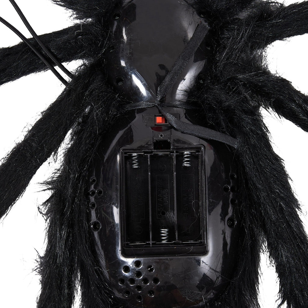 Giant Halloween Spider Decoration with 7m Web