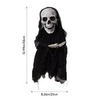 Halloween Sound Control Glowing Hanging Skeleton Ghost