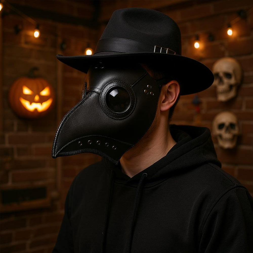 Halloween Cosplay Plague Doctor Mask