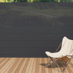 Dark Grey Garden Fence Outdoor Privacy Screen