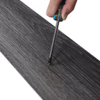 Rustic Lifelike Wood Grain Self-adhesive PVC Flooring