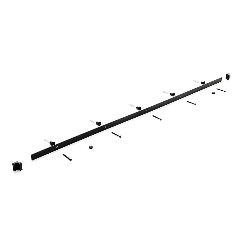 Rustic J Shaped Barn Door Hardware Kit