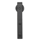 Rustic J Shaped Barn Door Hardware Kit
