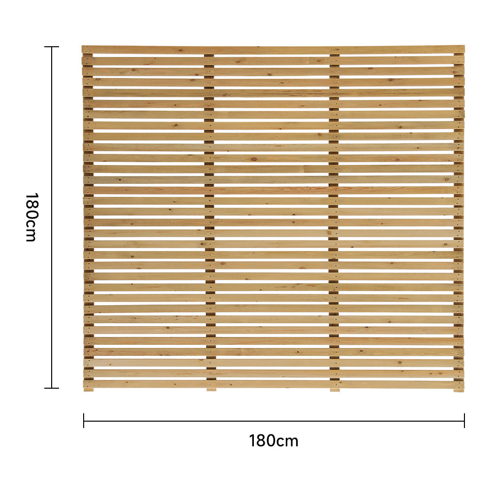 180CM Wide Pine Wood Garden Fence