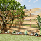 180CM Wide Pine Wood Garden Fence