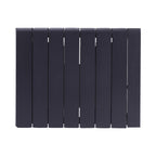 Black Wall Mounted Electric Ceramic Radiator Space Heater