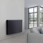 Black Wall Mounted Electric Ceramic Radiator Space Heater