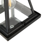 Black IP65 Weatherproof Outdoor Wall Light