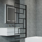 180 Degree Rotation Over Bath Shower Screen