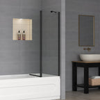 2-Section 180°Pivot Over Bath Shower Screen