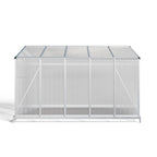 White Framed Garden Greenhouse without Base Frame