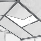 White Framed Garden Greenhouse without Base Frame