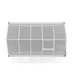 White Framed Garden Greenhouse without Base Frame