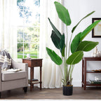 Artificial Plants Banana Leaf Tree with Pot
